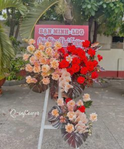 Kệ hoa chúc mừng khai trương đẹp luxury
