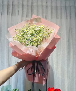 Bó hoa cúc tana nhỏ xinh – Hoa bó tươi đẹp giá rẻ | Shop Hoa Qflower