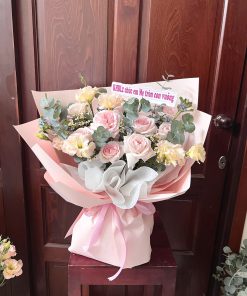Bó hoa hồng ohara cát tường