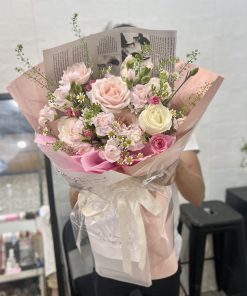 Bó hoa hồng rose kiss