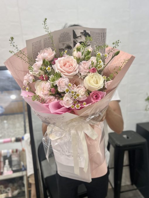 Bo hoa hong rose kiss